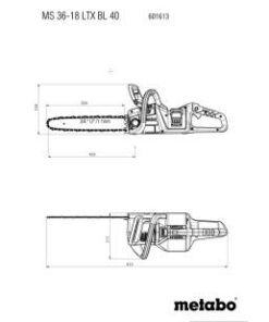 PILA LANCANA METABO AKU MS 36 18 LTX BL 40 AGROPOWER 13 AgroPower Vrtni alati i strojevi