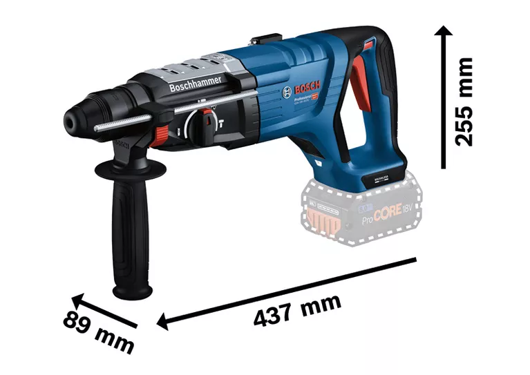 AKU BUSACI CEKIC BOSCH GBH 18V 28 DC 18 V 34 J SOLO MODEL agropower 591283476 AgroPower Vrtni alati i strojevi