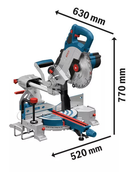 AKU ELEKTRICNA PILA BOSCH GCM 18V 216 SOLO agropower 717620612 AgroPower Vrtni alati i strojevi