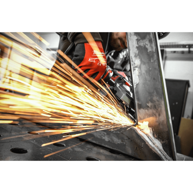 AKU KUTNA BRUSILICA PRIHVAT PLOCE 125MM 18V5.0AH 8500 OMIN MILWAUKEE M18 CAG125X 502XPD 4933448864 MWU agropower 104788480 AgroPower Vrtni alati i strojevi