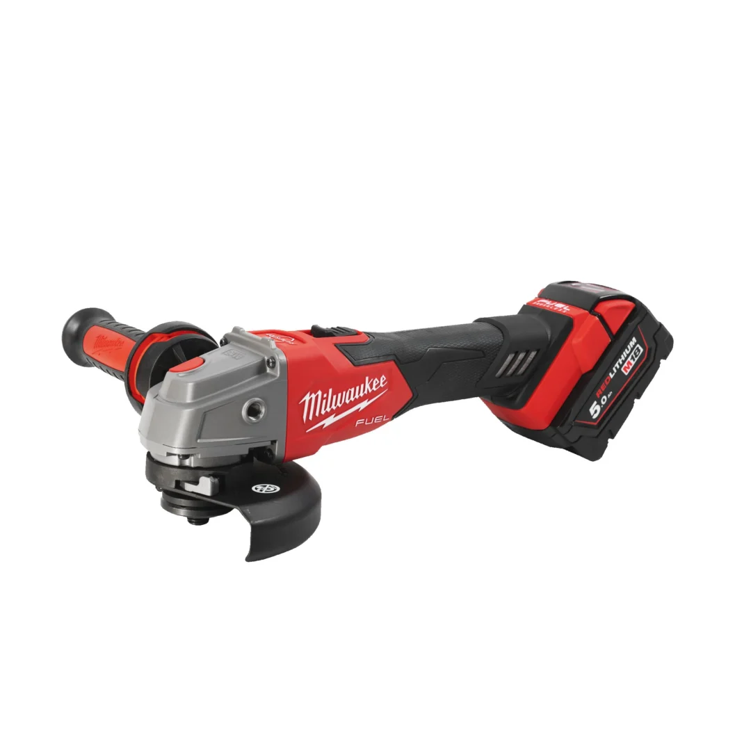 AKU KUTNA BRUSILICA PRIHVAT PLOCE 125MM 18V5.0AH 8500 OMIN MILWAUKEE M18 FSAG125XB 502X 4933478430 MWUZAMJENA ZA 4933448866 agropower 192847652 AgroPower Vrtni alati i strojevi