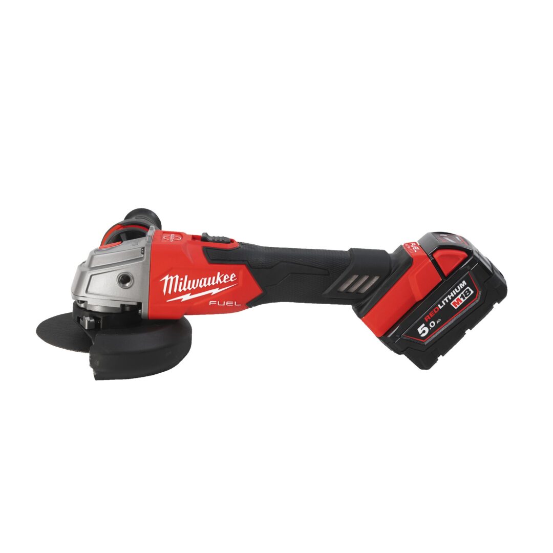 AKU KUTNA BRUSILICA PRIHVAT PLOCE 125MM 18V5.0AH 8500 OMIN MILWAUKEE M18 FSAG125XB 502X 4933478430 MWUZAMJENA ZA 4933448866 agropower 295618995 AgroPower Vrtni alati i strojevi