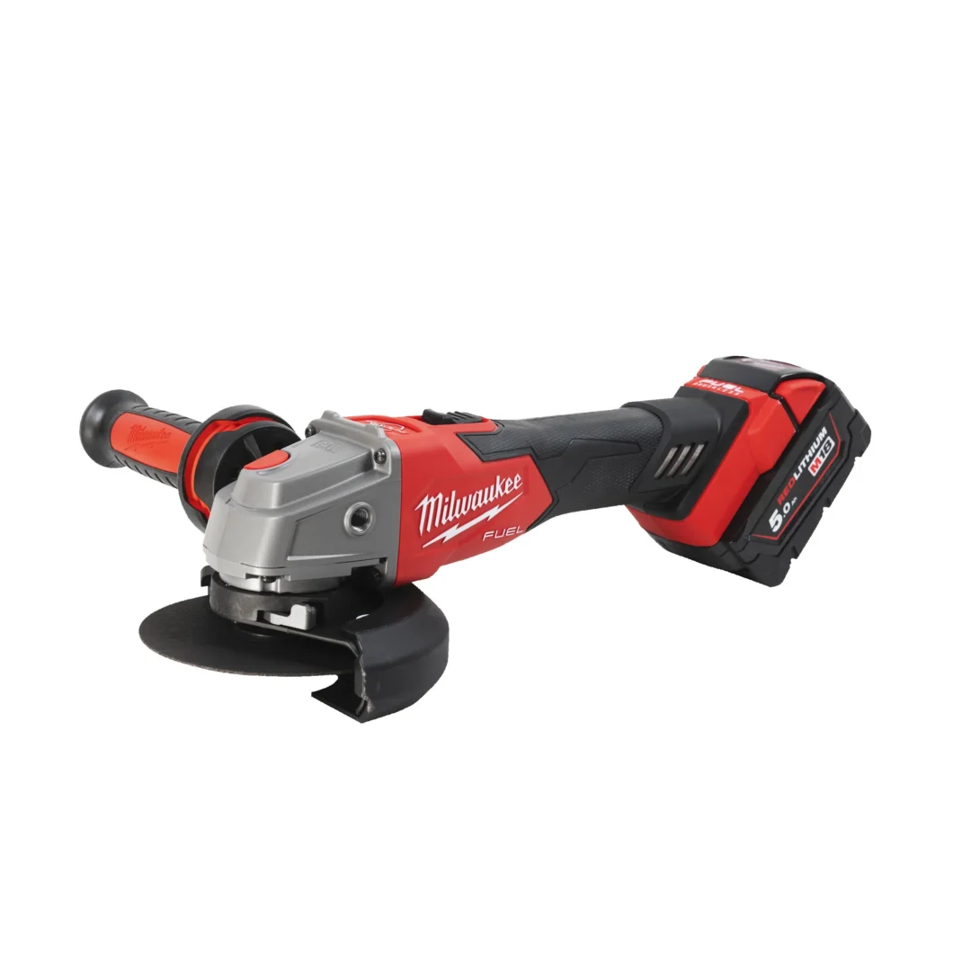 AKU KUTNA BRUSILICA PRIHVAT PLOCE 125MM 18V5.0AH 8500 OMIN MILWAUKEE M18 FSAG125XB 502X 4933478430 MWUZAMJENA ZA 4933448866 agropower 763917007 AgroPower Vrtni alati i strojevi