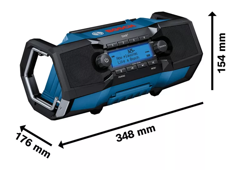 AKU RADIO BOSCH GPB 18V 2 SC SOLO 15W DAB agropower 554363028 AgroPower Vrtni alati i strojevi