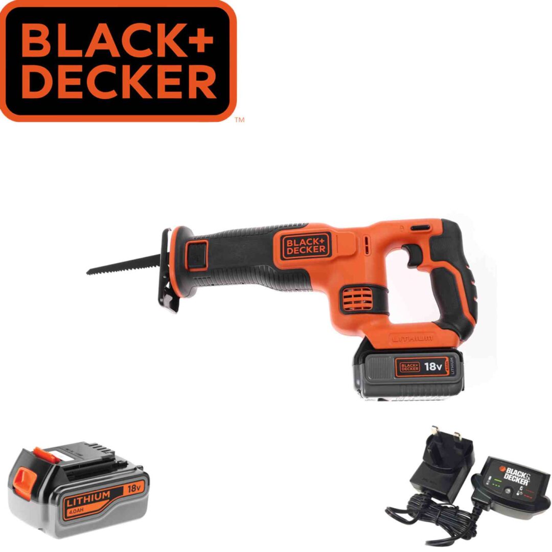 AKU SABLJATSA PILA BLACK DECKER BDCR18M1 QW 140MM 18V 4AH S PUNJACEM U KOFERU AGROPOWER 43543543 AgroPower Vrtni alati i strojevi