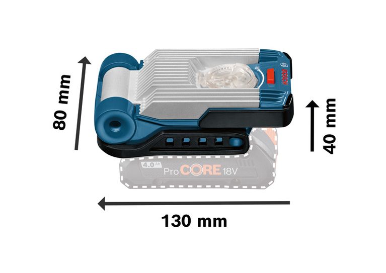 AKU SVJETILJKA BOSCH GLI 144V18V VARILED SOLO agropower 242703938 AgroPower Vrtni alati i strojevi