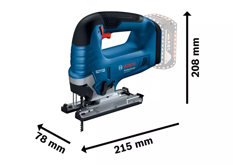 AKU UBODNA PILA GST 185 LIB BOSCH SOLO ALAT agropower 101489503 AgroPower Vrtni alati i strojevi