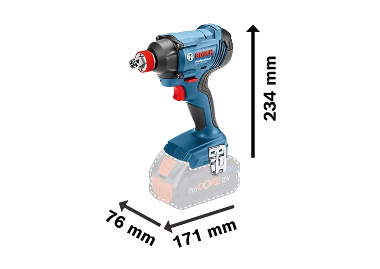 AKU UDARNI ODVIJAC GDX 180 LI 2X20AH BOSCH agropower 950726475 AgroPower Vrtni alati i strojevi