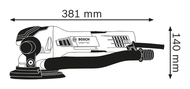 BRUSILICA EKSCENTARSKA BOSCH GET 75150 PROFI BOSCH GET 75 150 agropower 954801642 AgroPower Vrtni alati i strojevi