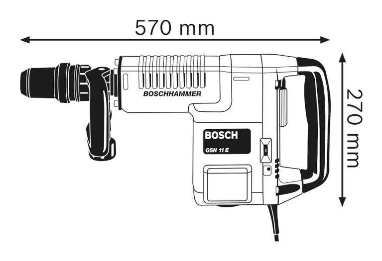 EL. STEMERICA BOSCH GSH 11E SDS MAX agropower 433393037 AgroPower Vrtni alati i strojevi