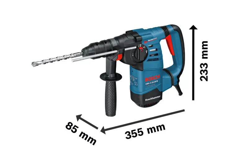 ELEKTRICNA BUSILICA BUSACI CEKIC 800W GBH 3000 BOSCH PROFESSIONAL agropower 938078990 AgroPower Vrtni alati i strojevi