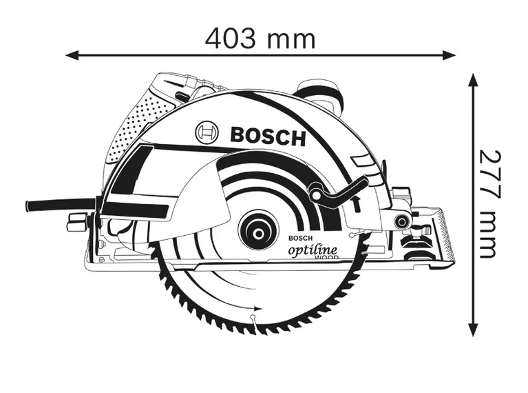 ELEKTRICNA KRUZNA PILA BOSCH GKS 235 TURBO agropower 450368458 AgroPower Vrtni alati i strojevi