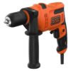 ELEKTRIČNA UDARNA BUŠILICA  BLACK & DECKER BEH200K-QS 500W PROMJENJIVA BRZINA U KOFERU