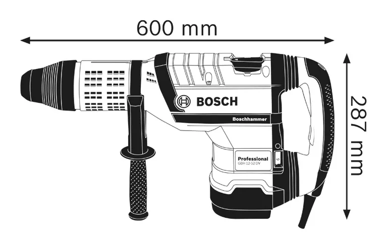 ELEKTRICNI BUSECI CEKIC BOSCH GBH 12 52 DV agropower 918453267 AgroPower Vrtni alati i strojevi