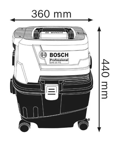 ELEKTRICNI USISAVAC BOSCH GAS 15 agropower 217685301 AgroPower Vrtni alati i strojevi