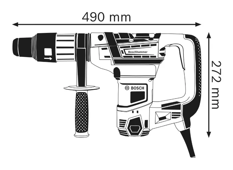 GBH 5 40D ELEKTRICNI BUSECI CEKIC BOSCH agropower 318674952 AgroPower Vrtni alati i strojevi