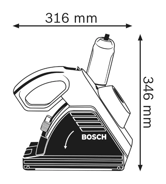 GLODALICA ZA UTORE BOSCH GNF 35 CA agropower 481295673 AgroPower Vrtni alati i strojevi