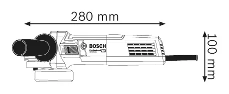 GWS 9 115 BOSCH BRUSILICA ELEKTRICNA KUTNA 900W 115MM agropower 835883407 AgroPower Vrtni alati i strojevi