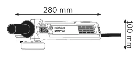 GWS 9 115 S BOSCH BRUSILICA ELEKTRICNA KUTNA 900W 115MM agropower 579547618 AgroPower Vrtni alati i strojevi