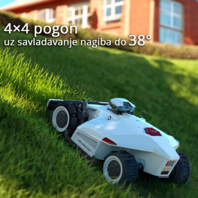 luba 2 robotska kosilica agropower profesionalna awd pogon na sva 4 kotaca senzori bez zice visoku travu prepreke nagib brdo 35345345534et534on AgroPower Vrtni alati i strojevi
