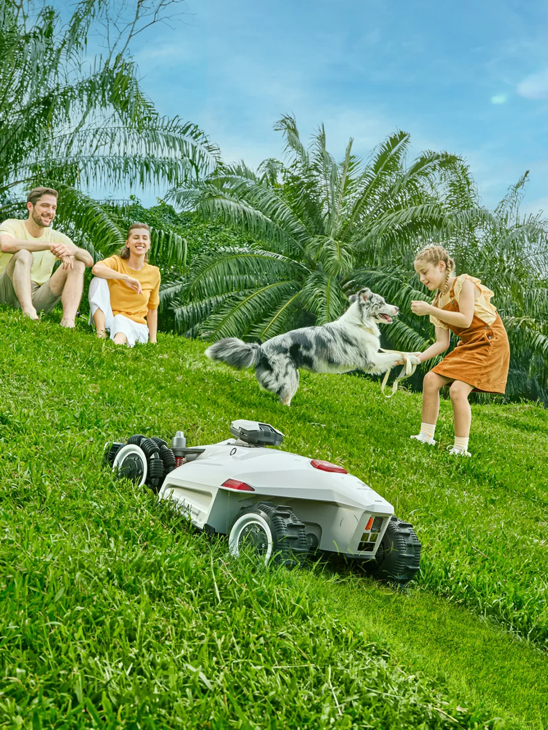Robotska kosilica LUBA 2 AWD 5000 bez žice za visoku travu, padine i neravan teren - Slika 11