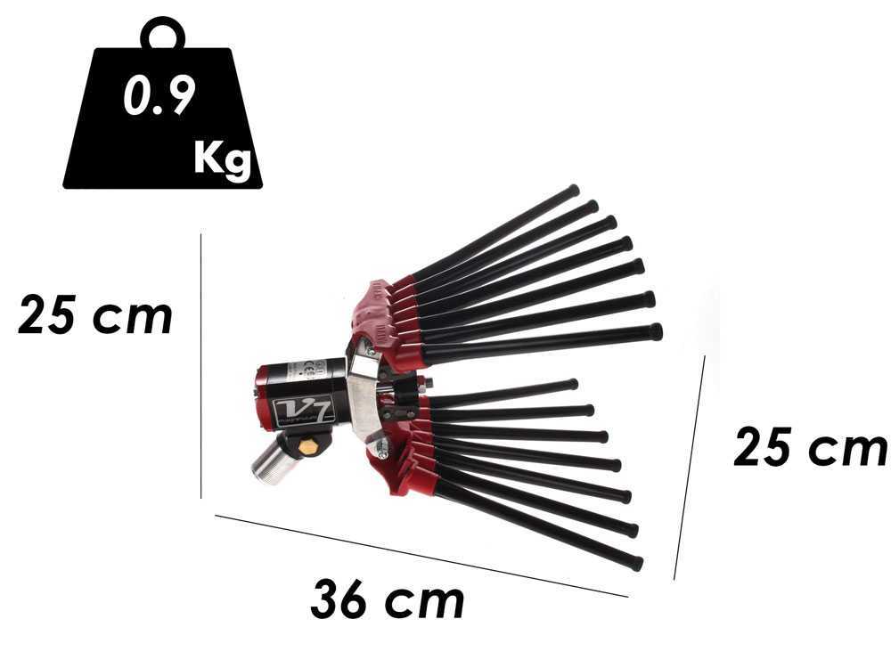 Lisam tresac maslina pneumatski V7 Magnezij 1600 omin 09kg agropower berac tresalica 6546546546542 5 166 AgroPower Vrtni alati i strojevi