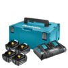Makita aku POWER SET (4xBL1850B,1xDC18RD) 197626-8