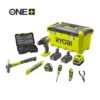 Ryobi Ryobi aku SET (buš.R18DD3-220TAH + brus.R18AG-0)