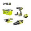 Ryobi aku set R18PDBL-252V