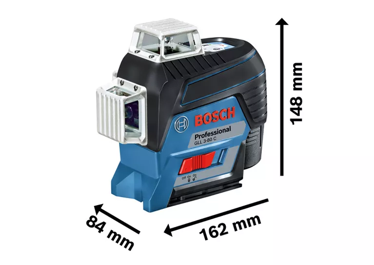 LASERSKI NIVELIR KRIZNI BOSCH GLL 3 80 C ADAPTER AA1 STATIV BT 150 CILJNA PLOCA 4×15V LR6 AA ZASTITNA TORBA agropower 852944661 AgroPower Vrtni alati i strojevi