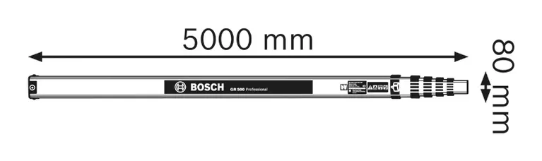 LETVA MJERNA BOSCH GR 500 agropower 534209058 AgroPower Vrtni alati i strojevi