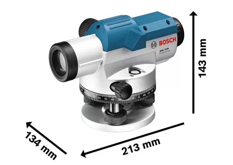 OPTICKI NIVELIR BOSCH GOL 32 D STATIV BT 160 MJERNA LETVA GR 500 KOVCEG agropower 161170496 AgroPower Vrtni alati i strojevi