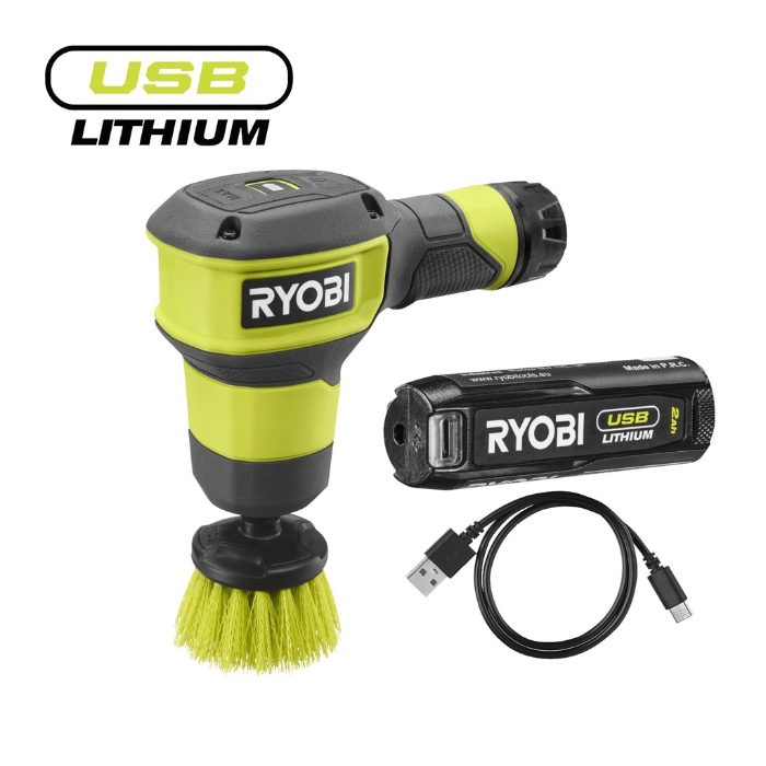 Ryobi aku cetka 4V usb RSCR4 120G 5133006183 agropower 101905238 AgroPower Vrtni alati i strojevi