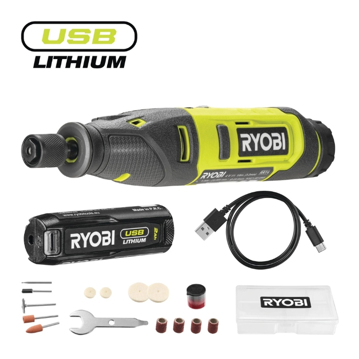 Ryobi aku roto glodalica 4V USB RRT4 120GA15 5133005634 agropower 115805326 AgroPower Vrtni alati i strojevi