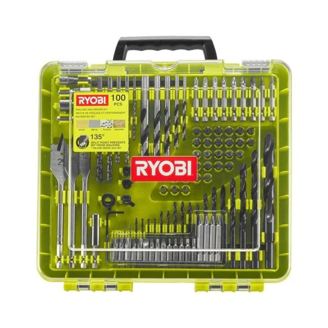 Ryobi set bitova i svrdla 100kom RAKDD100 5132004666 RPP24 agropower 122788160 AgroPower Vrtni alati i strojevi