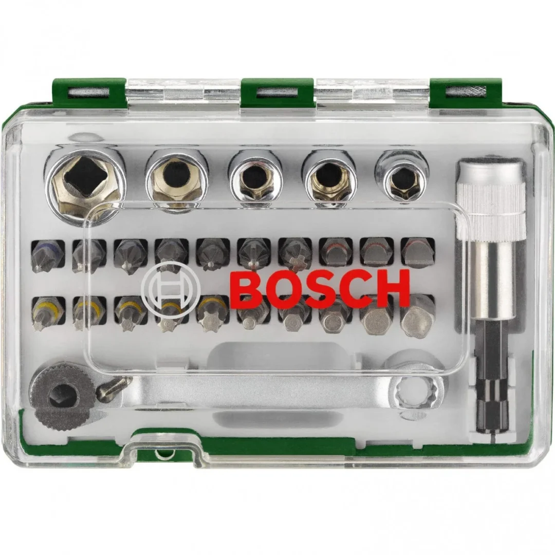 SET BITOVA I NASADNIH KLJUCEVA BOSCH 27 DIJELNI agropower 880662781 AgroPower Vrtni alati i strojevi