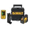 LASERSKI NIVELIR KRIŽNI DEWALT DW088KD-XJ + PRIJEMNIK DE0892 + 3×1,5V (AA), KOVČEG