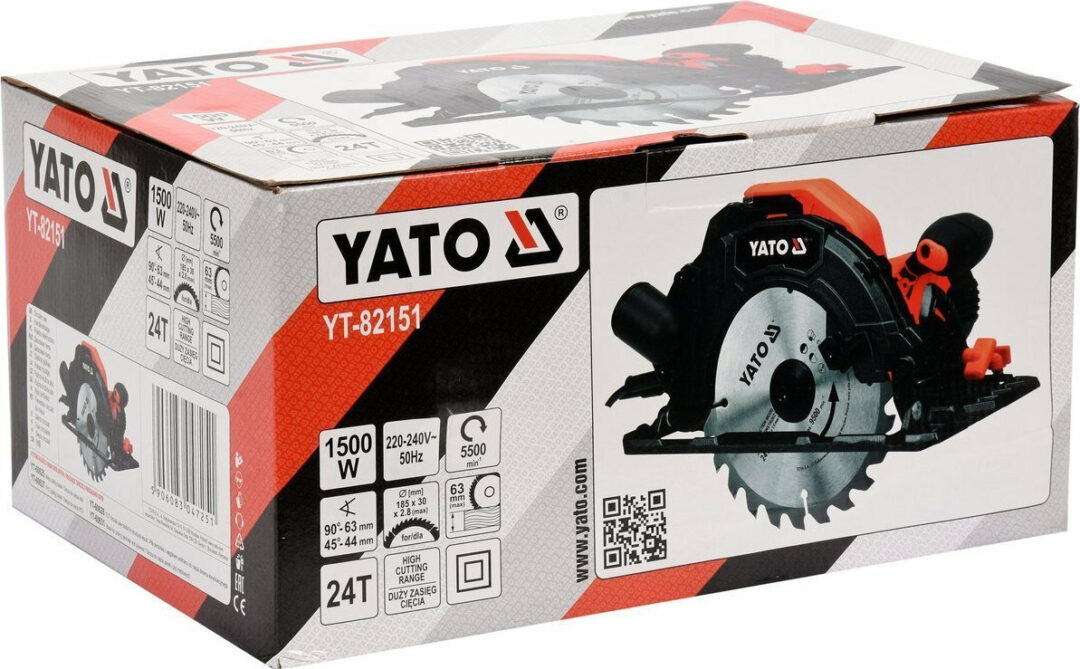 Yato KRUŽNA PILA 185mm 1500W - Slika 3