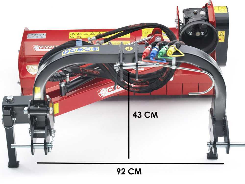 CECCATO malcer trincione 290 argini 120 140cm za traktor 20 35ks hidraulicka ruka agropower 700070289 AgroPower Vrtni alati i strojevi