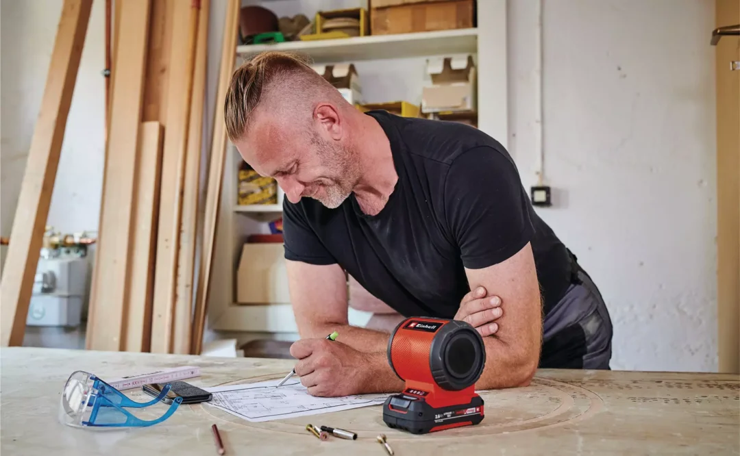 EINHELL aku bluetooth zvučnik TC-SR 18 Li BT BL PXC 18V bez baterije - Slika 4