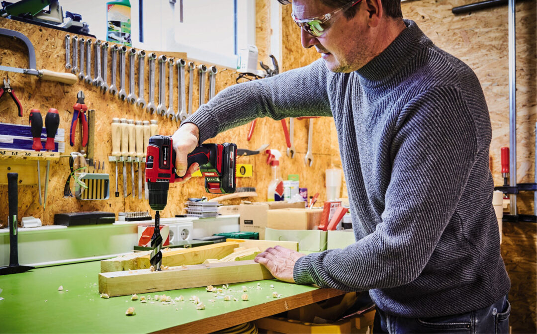 EINHELL aku bušilica TE-CD 18/40 Li BL PXC 2xAku 18V 2,0Ah kovčeg - Slika 5