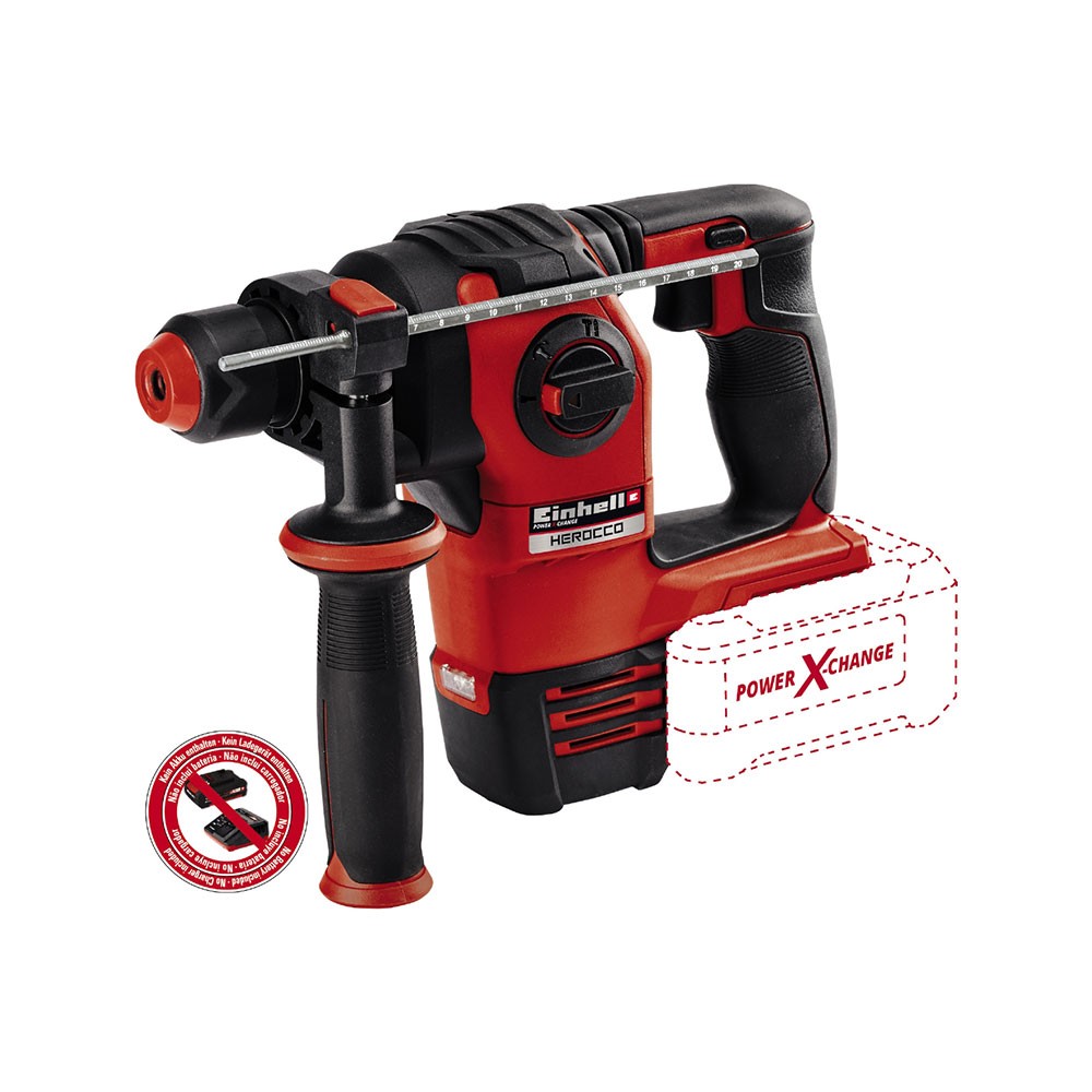 EINHELL aku čekić bušilica HEROCCO BL PXC 18V bez baterije
