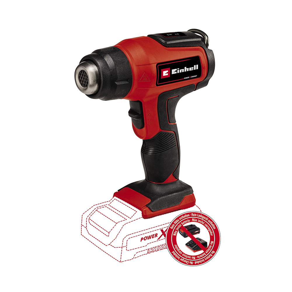 EINHELL aku fen za vrući zrak TE-HA 18 Li PXC 18V bez baterije