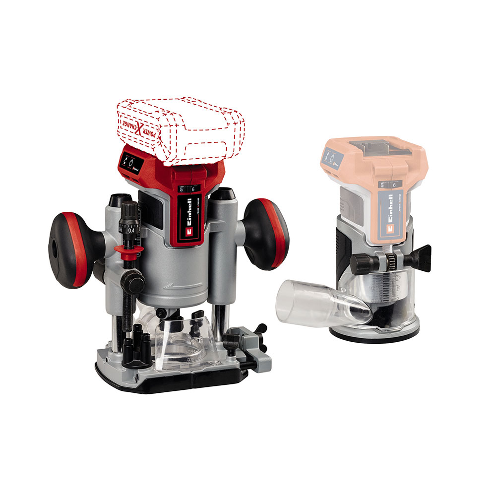 EINHELL aku glodalica TP-RO 18 Set Li BL PXC 18V bez baterije