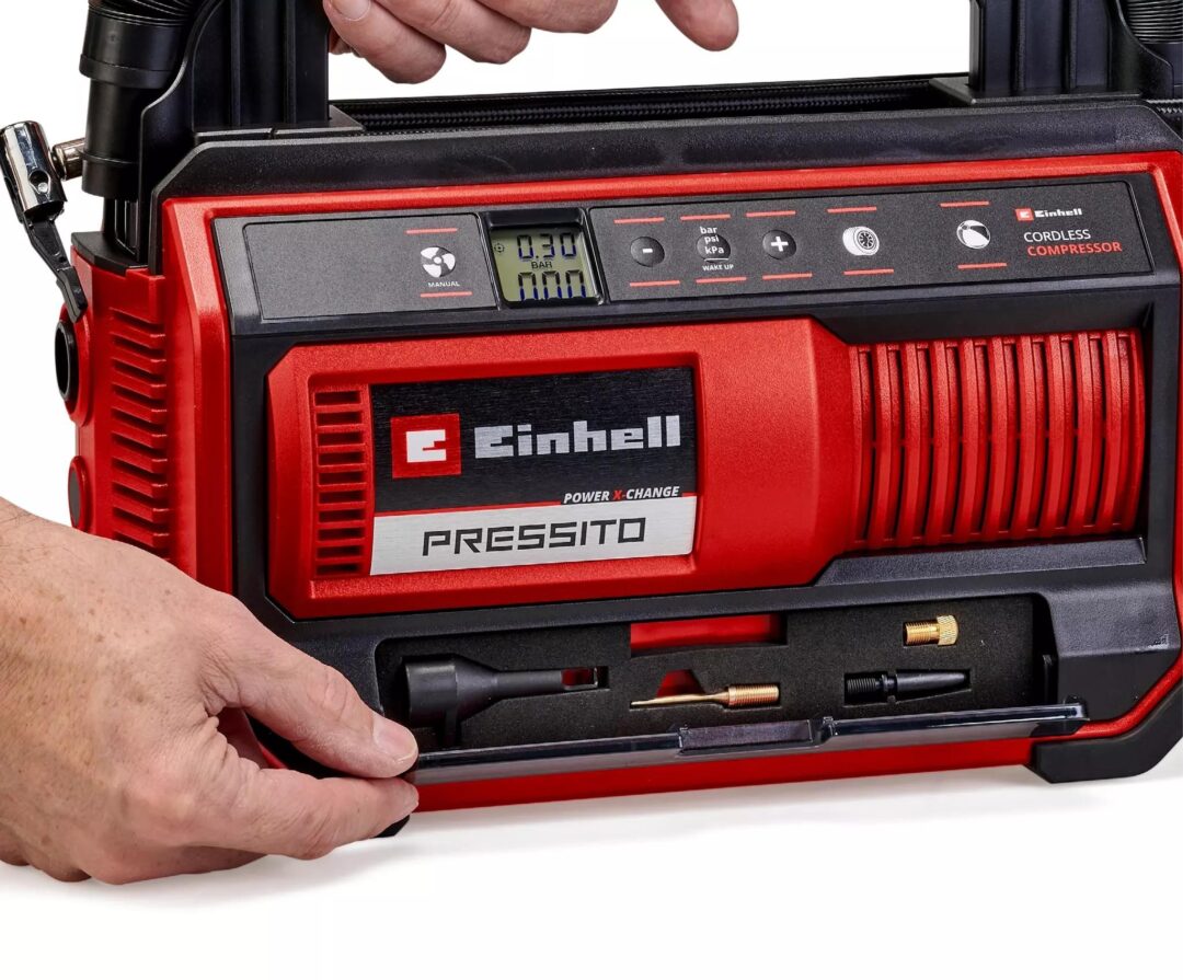 EINHELL aku kompresor PRESSITO 18/25 PXC 18V bez baterije - Slika 2