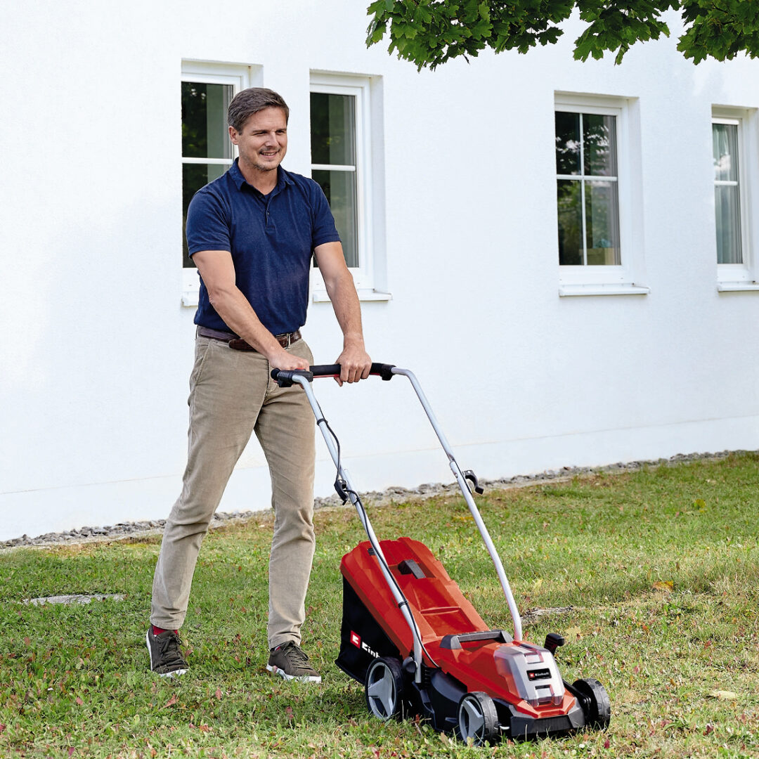 EINHELL aku kosilica GE CM 1833 Li BL PXC 18V 40Ah agropower 375985364 AgroPower Vrtni alati i strojevi
