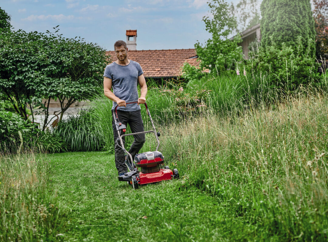 EINHELL aku kosilica GE-CM 36/48 Li M PXC 18+18V bez baterije - Slika 5