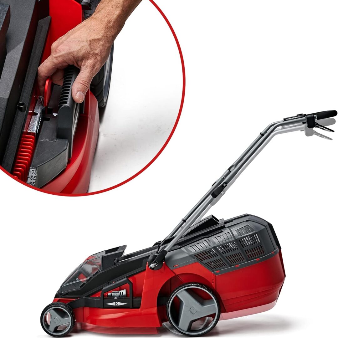EINHELL aku kosilica GE CM 43 Li M BL PXC 18V 2xAku 40Ah 2xpunjac agropower 403932132 AgroPower Vrtni alati i strojevi