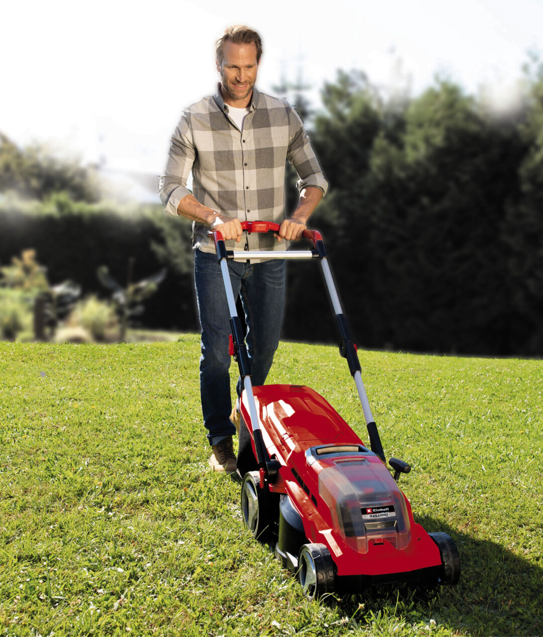 EINHELL aku kosilica RASARRO 36/36 PXC 18+18V 2xAku 3,0Ah 2xpunjač - Slika 6