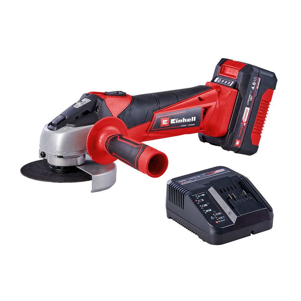 EINHELL aku kutna brusilica TC-AG 18/115 Li PXC 18V 4,0Ah
